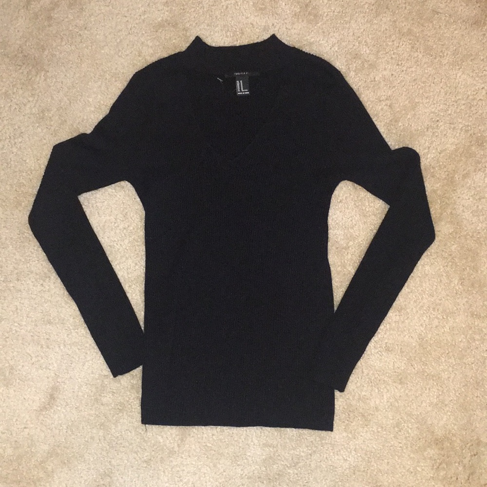 New ribbed long sleeve shirt